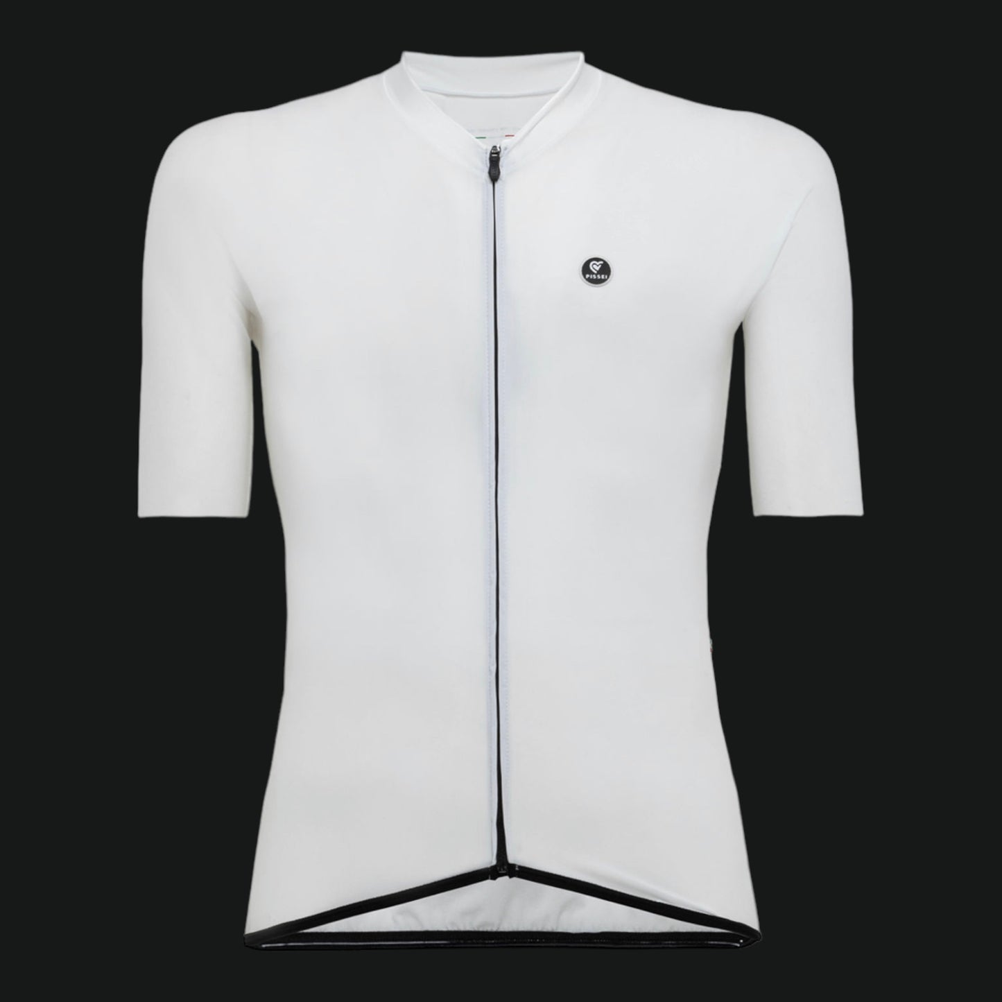 PISSEI MAGLIA MANICA CORTA PRIMAPELLE UOMO BIANCO