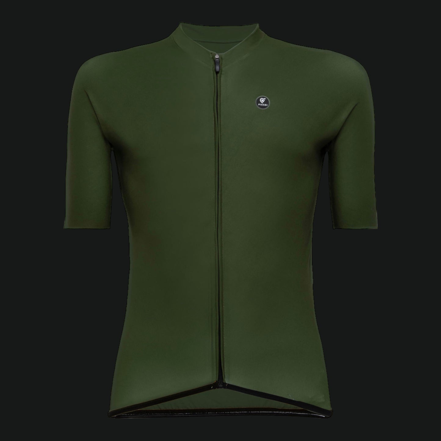 PISSEI MAGLIA MANICA CORTA PRIMAPELLE UOMO VERDE MILITARE