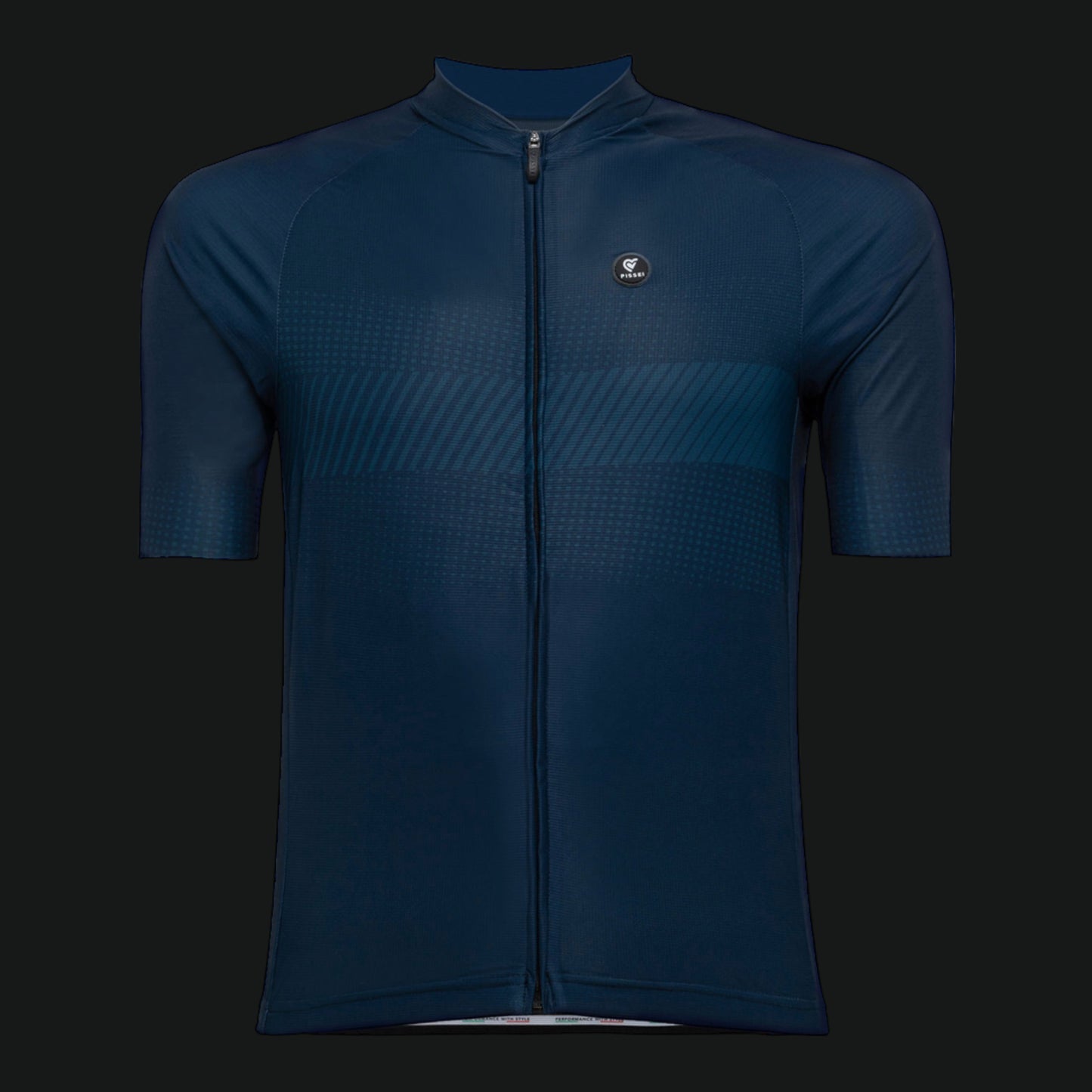 PISSEI MAGLIA MANICA CORTA PRELUDIO BLU NAVY