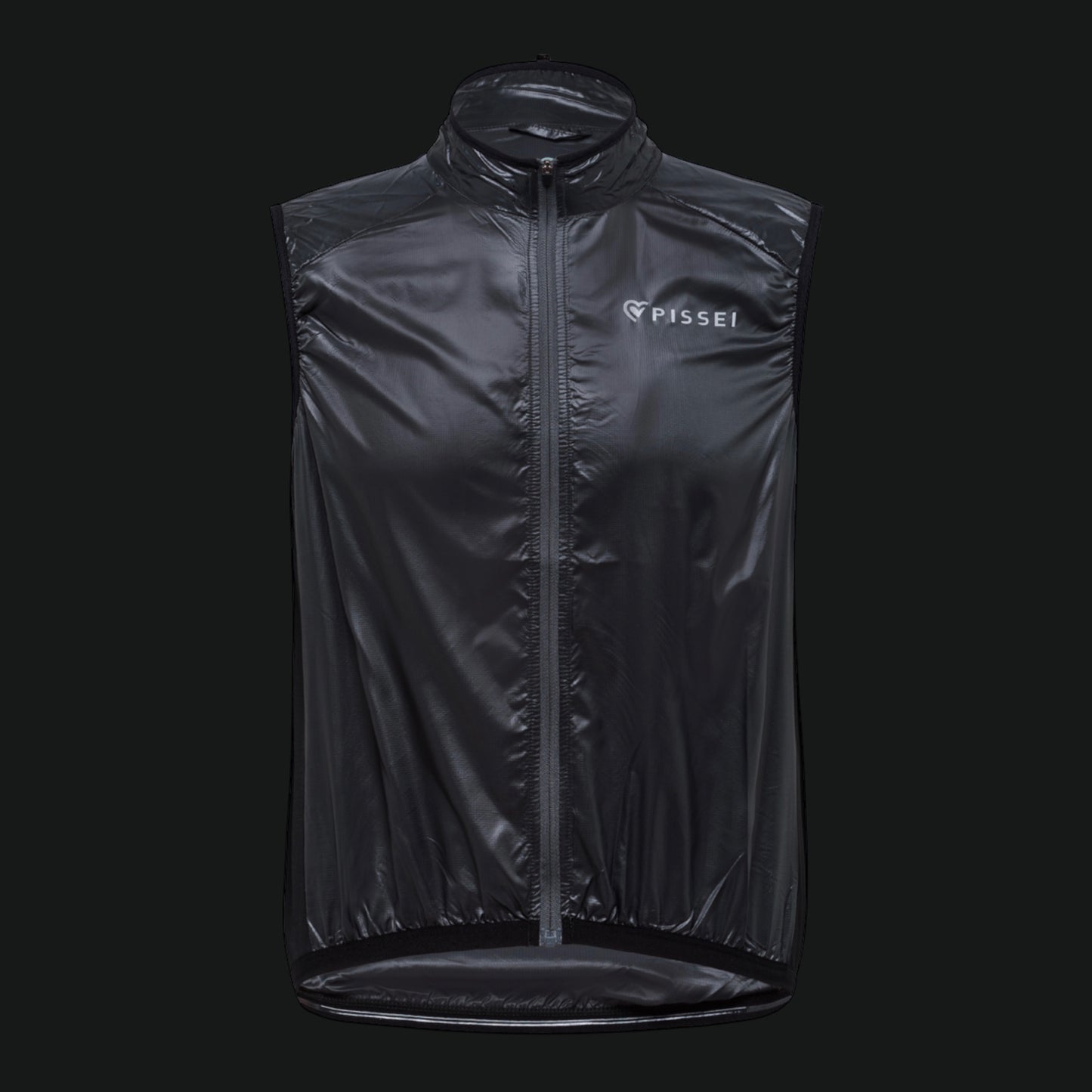 PISSEI GILET AMIATA NERO IMPERMEABILE UOMO CICLISMO BICICLETTA MTB NRG BIKE