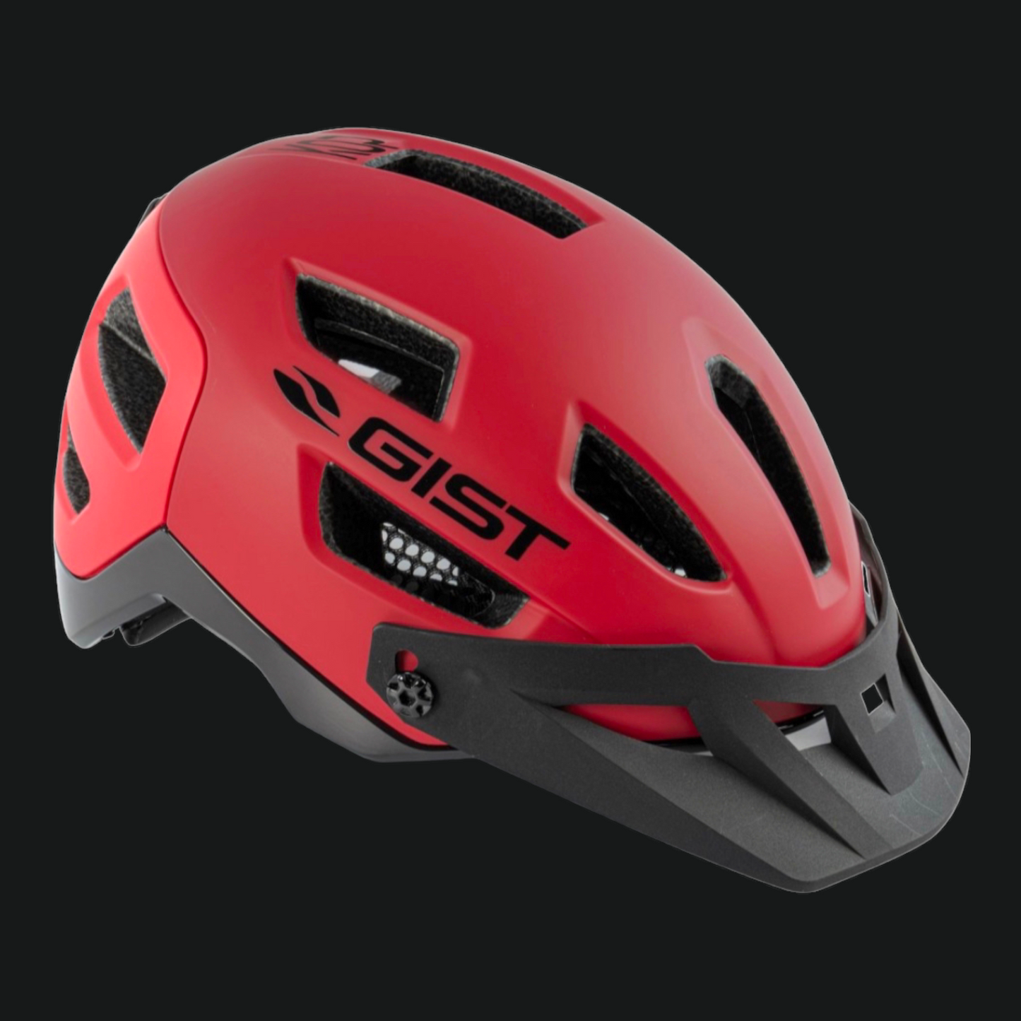 GIST CASCO KOP ROSSO GRIGIO MTB
