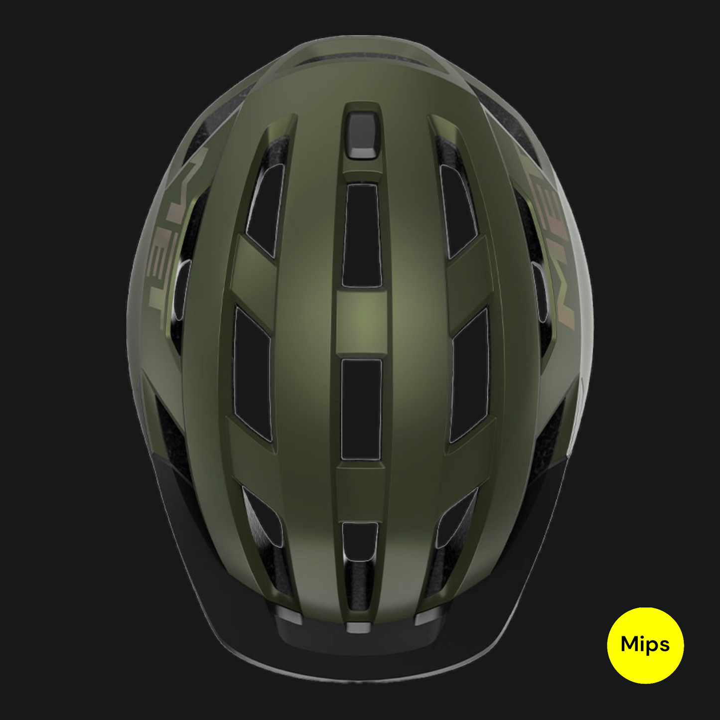MET CASCO ALLROAD MIPS VERDE OLIVA IRIDESCENTE OPACO