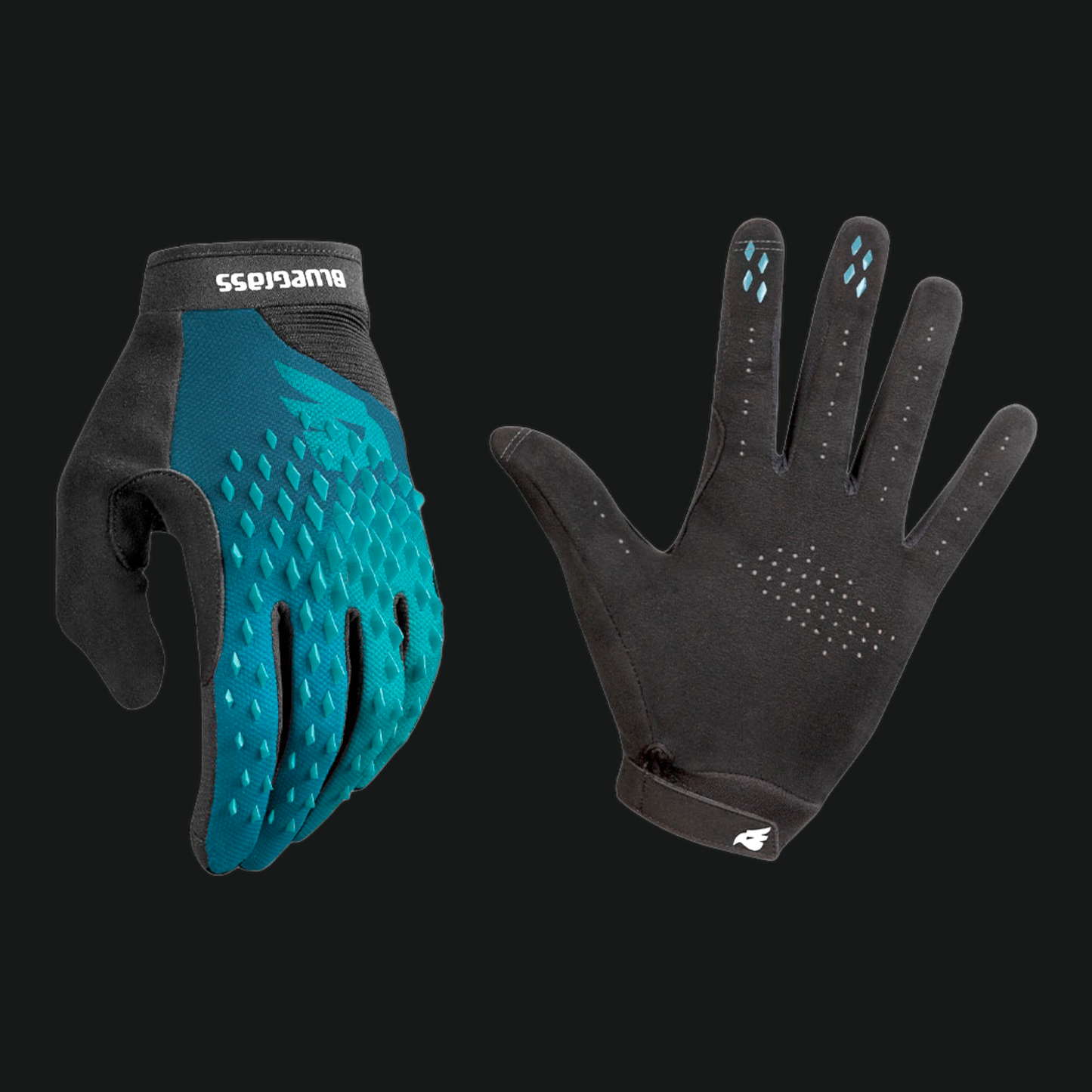 BLUEGRASS GUANTI PRIZMA 3D AZZURRO