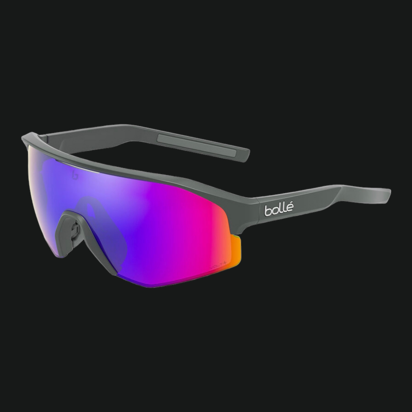 BOLLE' OCCHIALI DA SOLE LIGHTSHIFTER XL TITANIUM MATTE VOLT+ ULTRAVIOLET POLARIZED LENS