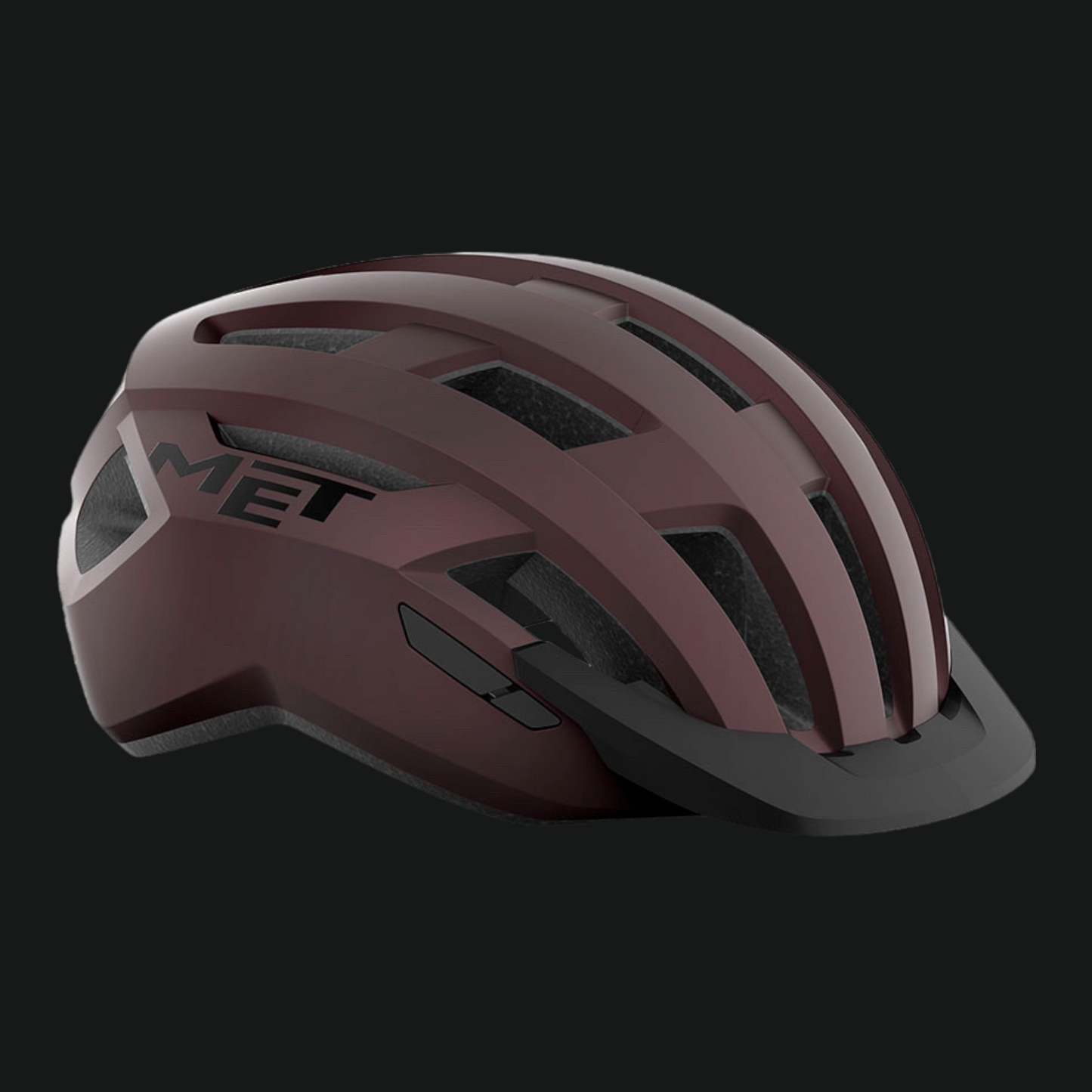 MET CASCO ALLROAD MTB ENDURO TRAIL BORDEAUX OPACO