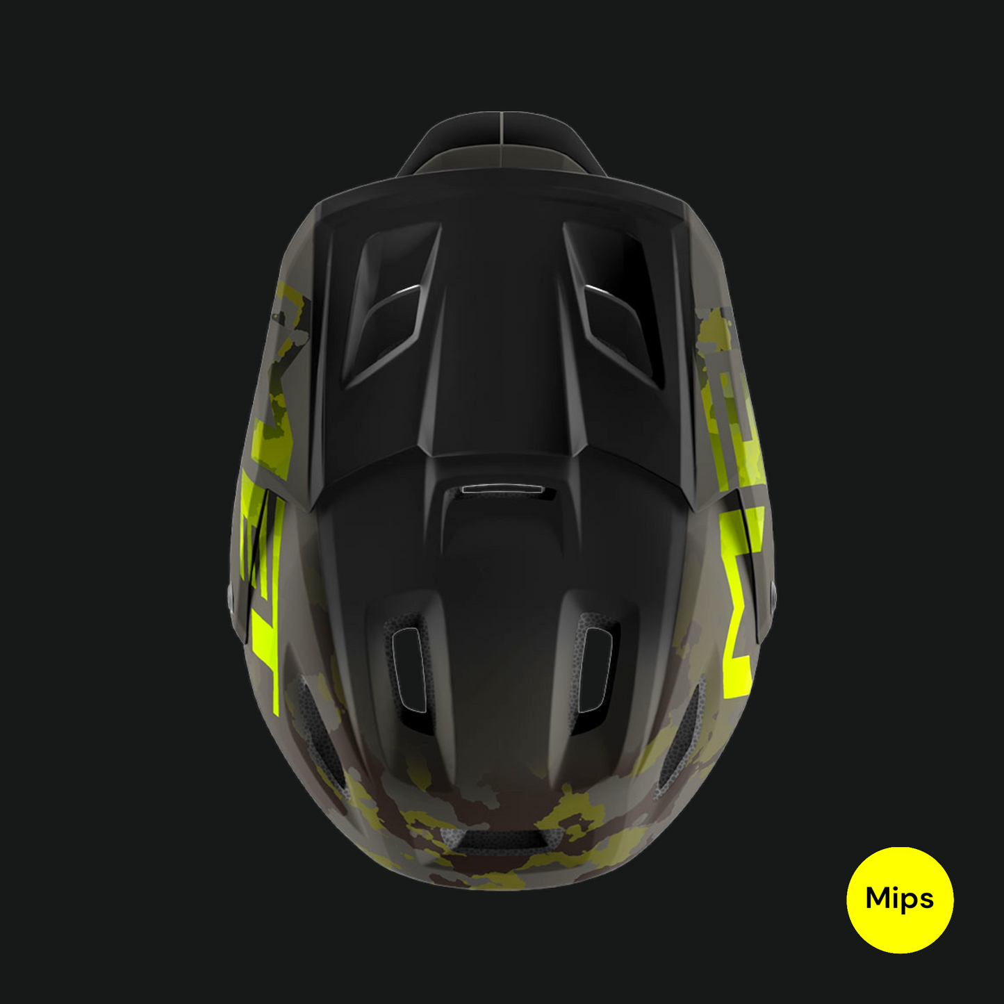 MET PARACHUTE MCR CASCO MIPS ENDURO TRAIL MTB CAMO VERDE LIME