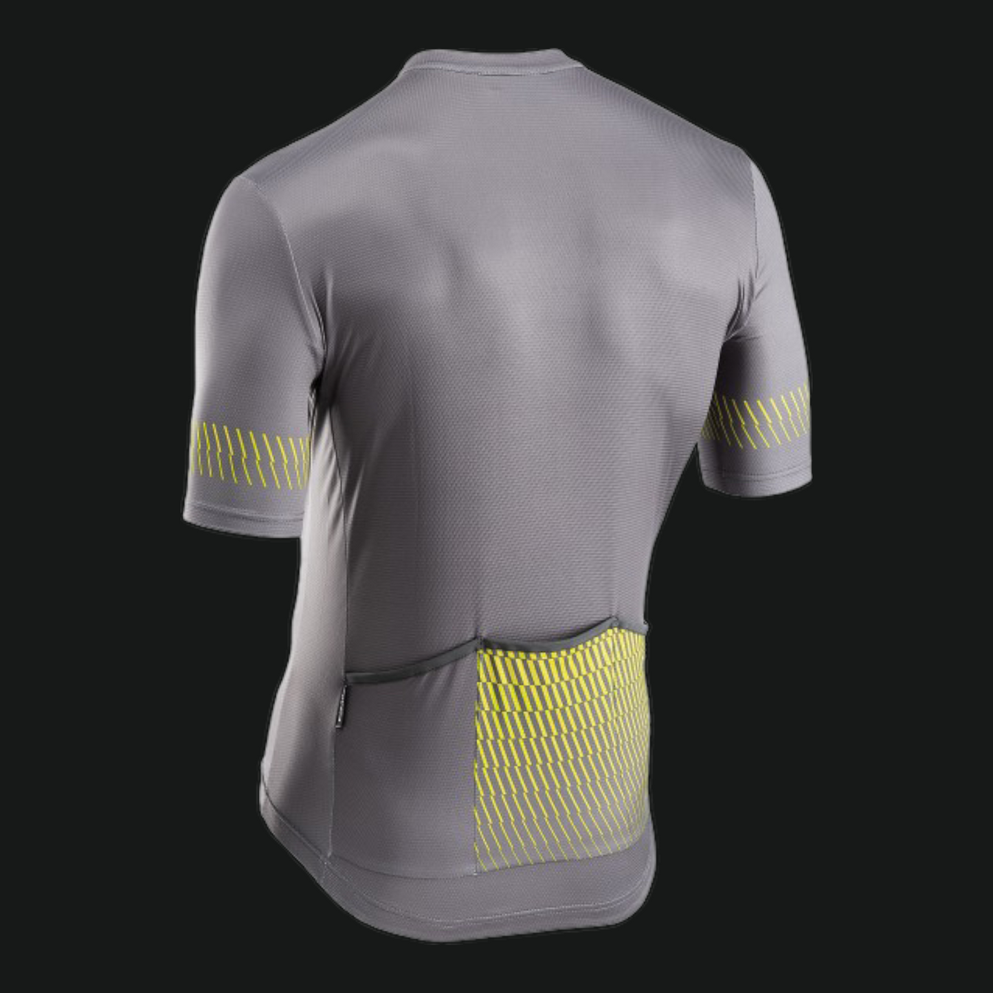 NORTHWAVE MAGLIA ORIGIN JERSEY UOMO MAN NERO GRIGIO SCURO GIALLO FLUO