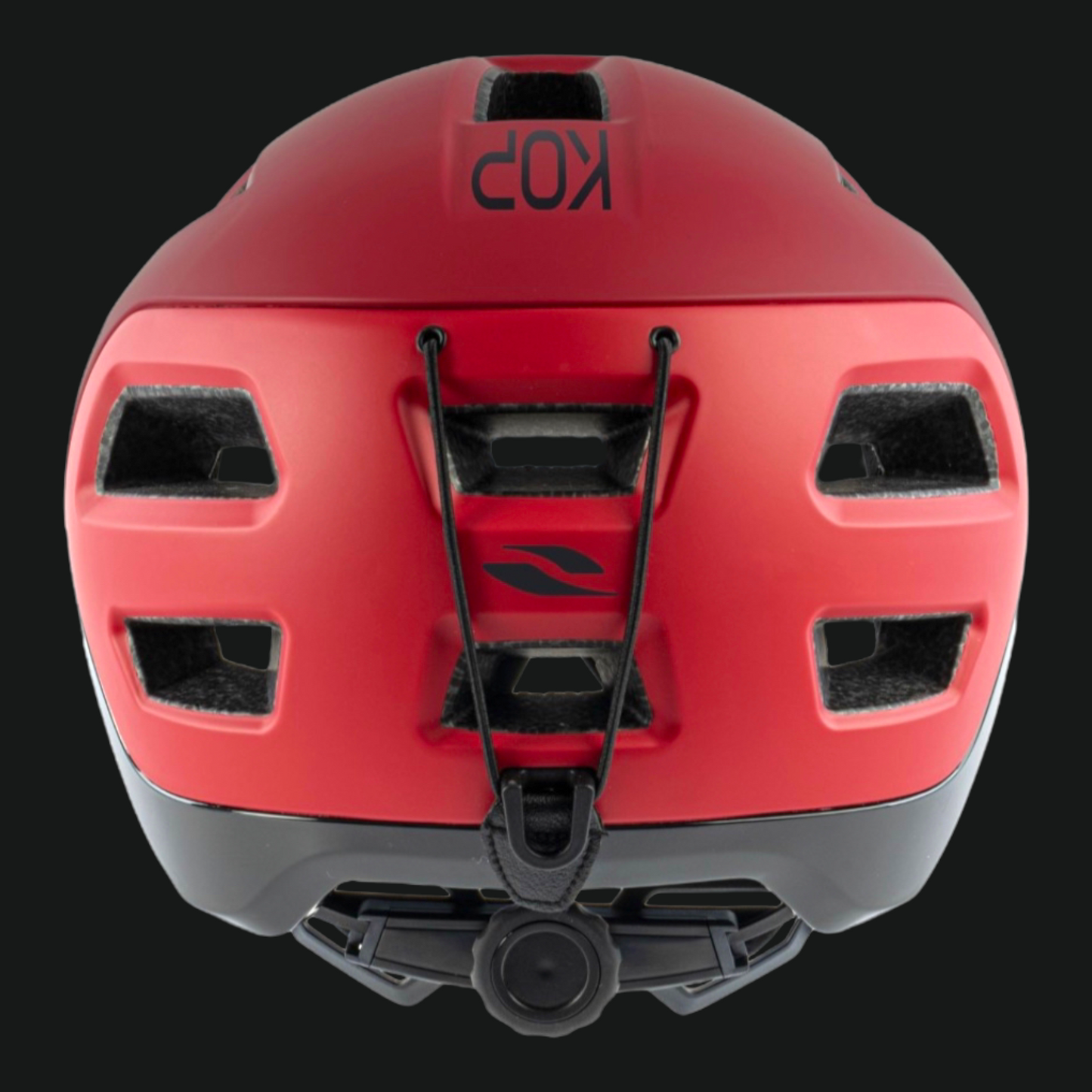 GIST CASCO KOP ROSSO GRIGIO MTB