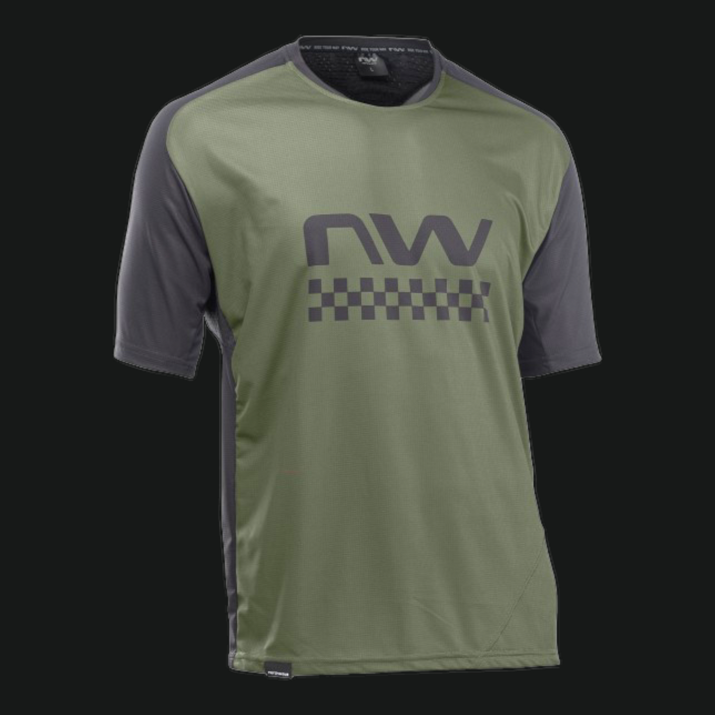 NORTHWAVE MAGLIA MANICHE CORTE EDGE UOMO VERDE FORESTA