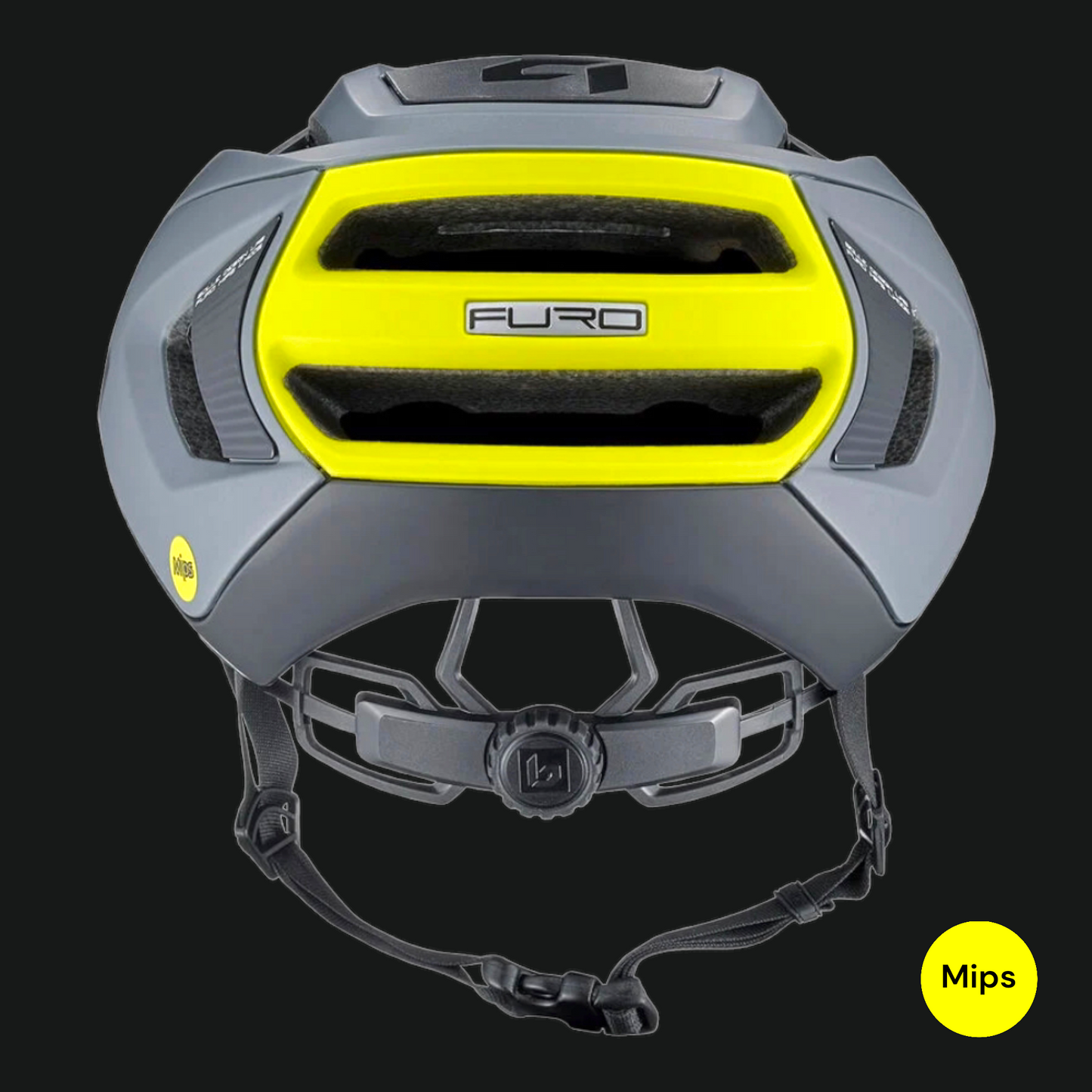 BOLLE' CASCO FURO MIPS GREY & NEON YELLOW