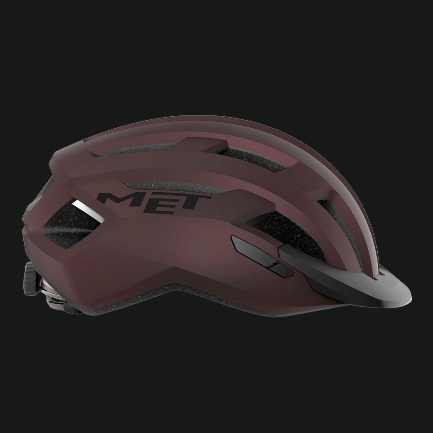 MET CASCO ALLROAD MTB ENDURO TRAIL BORDEAUX OPACO