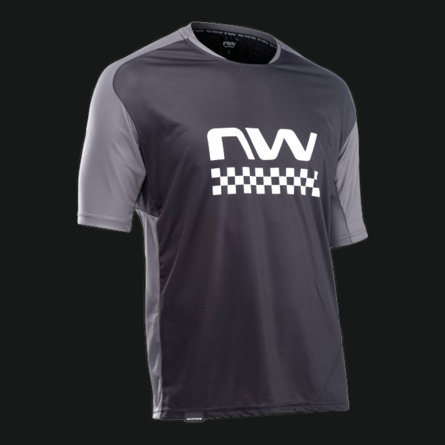 NORTHWAVE MAGLIA MANICHE CORTE EDGE UOMO NERO