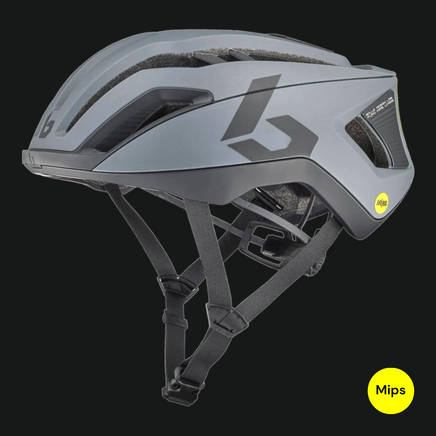 BOLLE' CASCO FURO MIPS GREY & NEON YELLOW