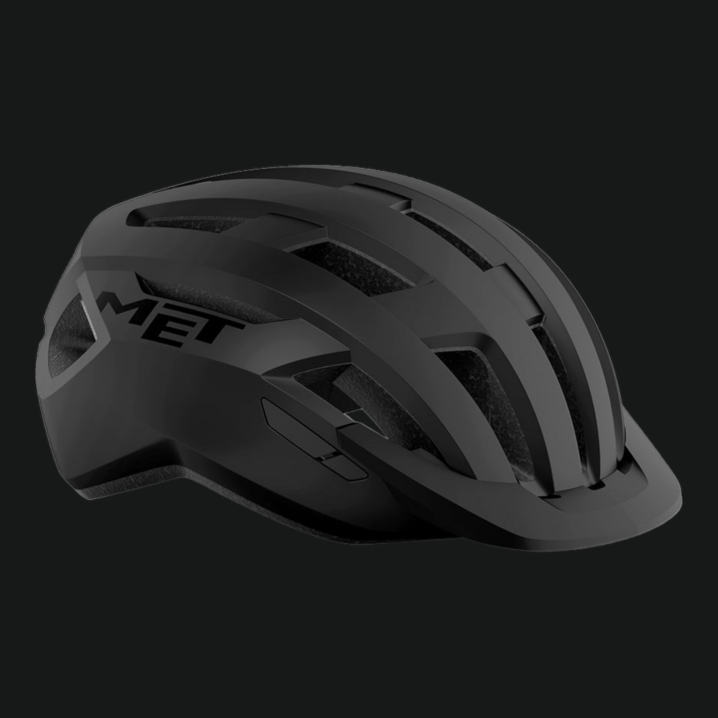MET CASCO ALLROAD MTB ENDURO TRAIL NERO OPACO