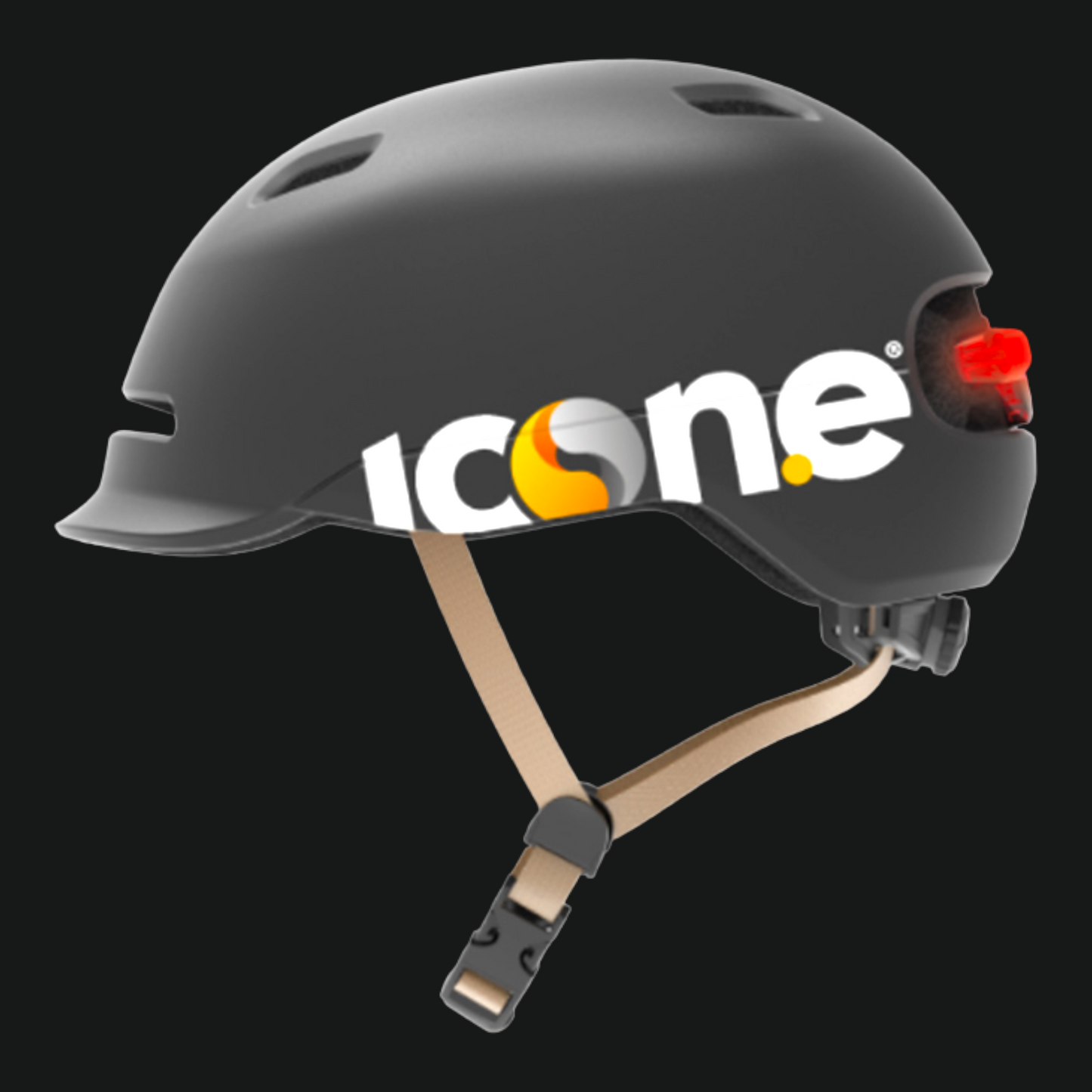 ICON.E HELMET AIR SH50 BLACK PURE