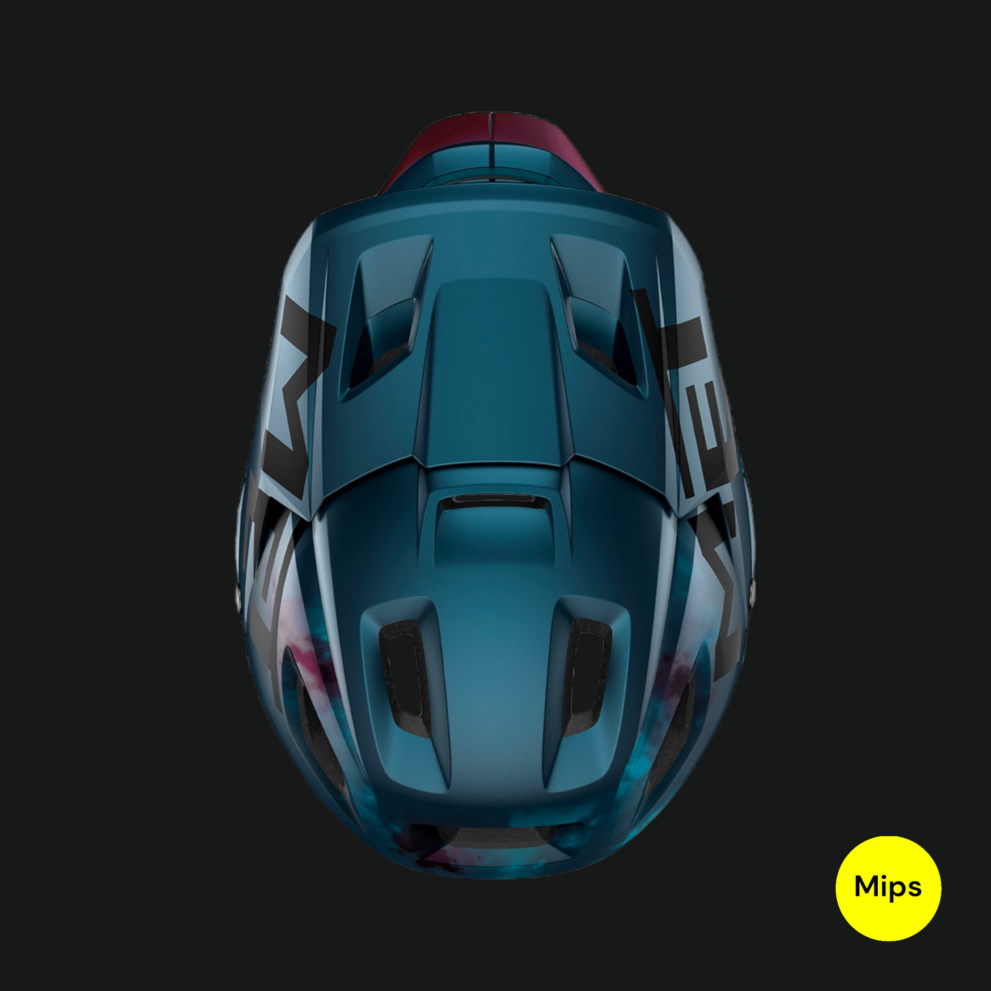 MET PARACHUTE MCR CASCO MIPS ENDURO TRAIL MTB BLU INDIGO OPACO