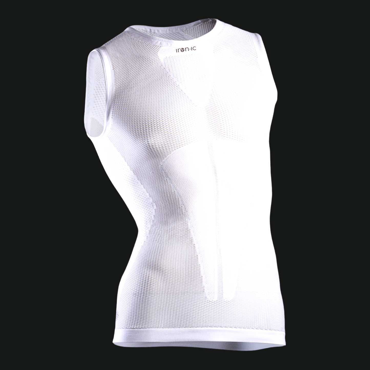 IRON-IC PERFORMANCE SMANICATO BIANCO