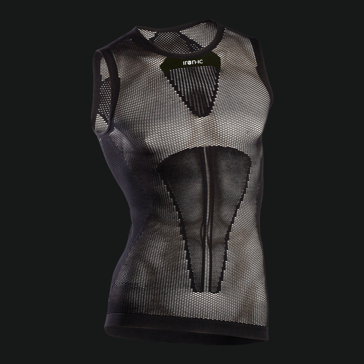 IRON-IC PERFORMANCE SMANICATO NERO