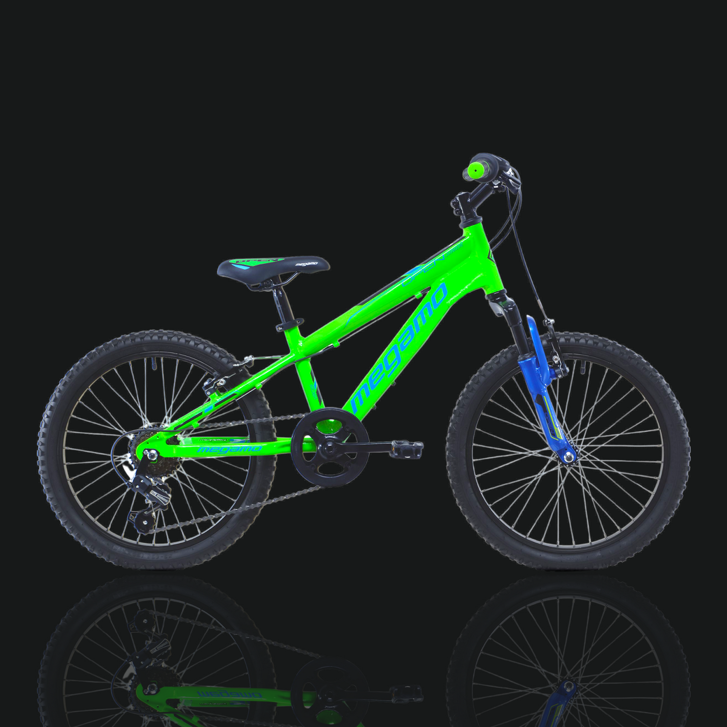 BICICLETTA MEGAMO OPEN JUNIOR S BOY (2021) BAMBINO VERDE