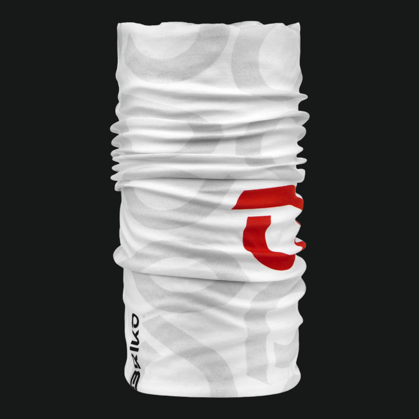 BRIKO SCALDACOLLO MULTIFUNCTIONAL BAND BIANCO ROSSO WHITE RED
