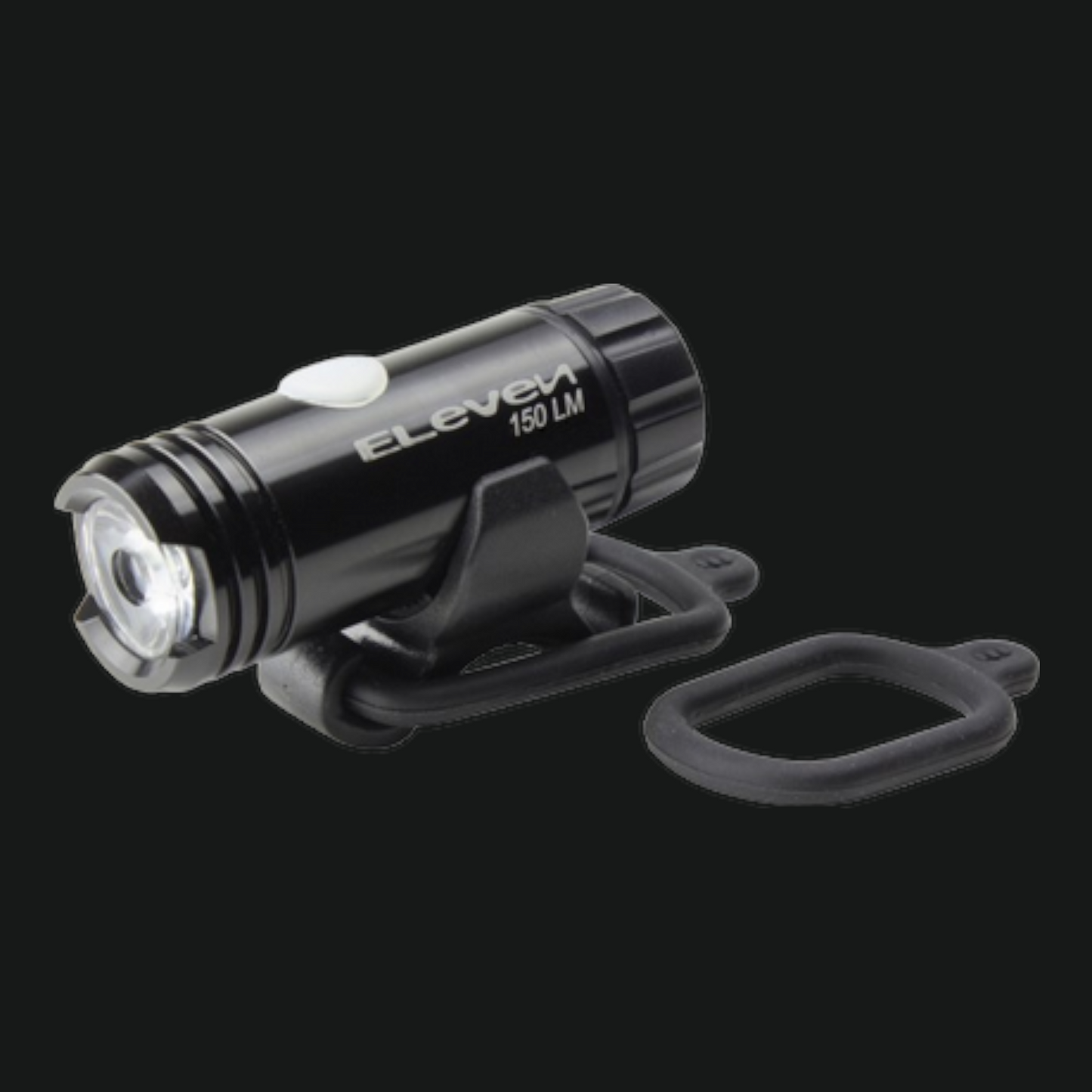 ELEVEN FANALINO ANTERIORE RICARICABILE USB 150 LM NERO