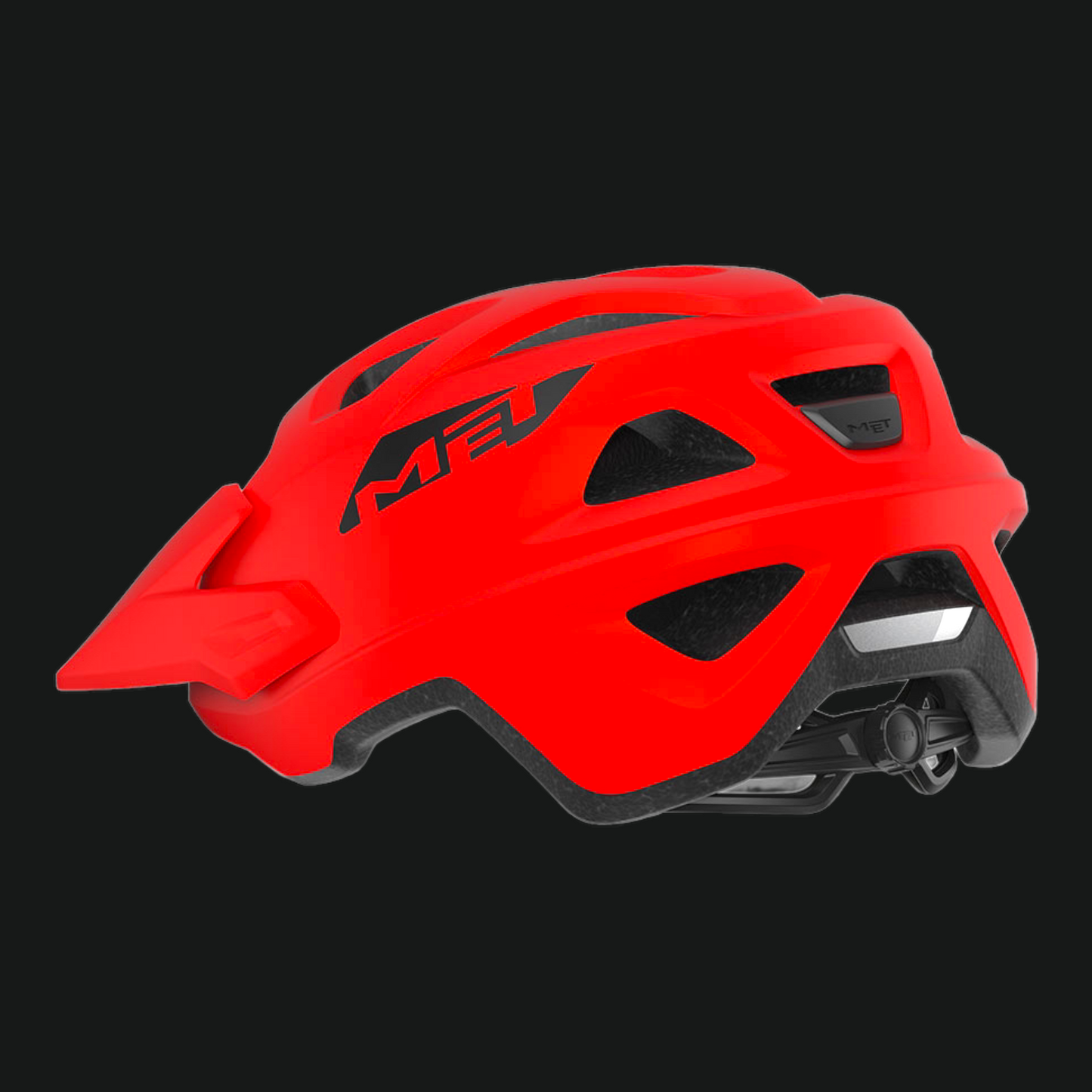 MET CASCO ECHO BICI MTB TRAIL OPACO ROSSO